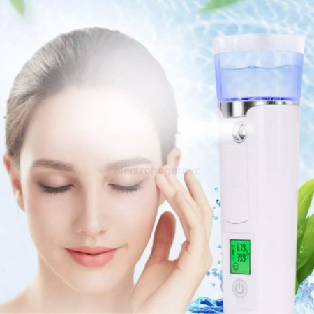 Vaporizador Facial con Medidor de Hidratación – Belleza y Tecnología en un Solo Producto